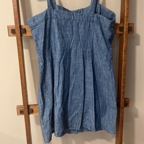 Woman’s Denim Button Down Dress - Picture 5 of 5